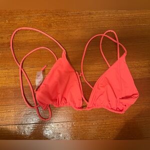 Good American bikini top More of coral color size 7 fits 4X